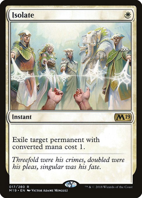 Isolate front