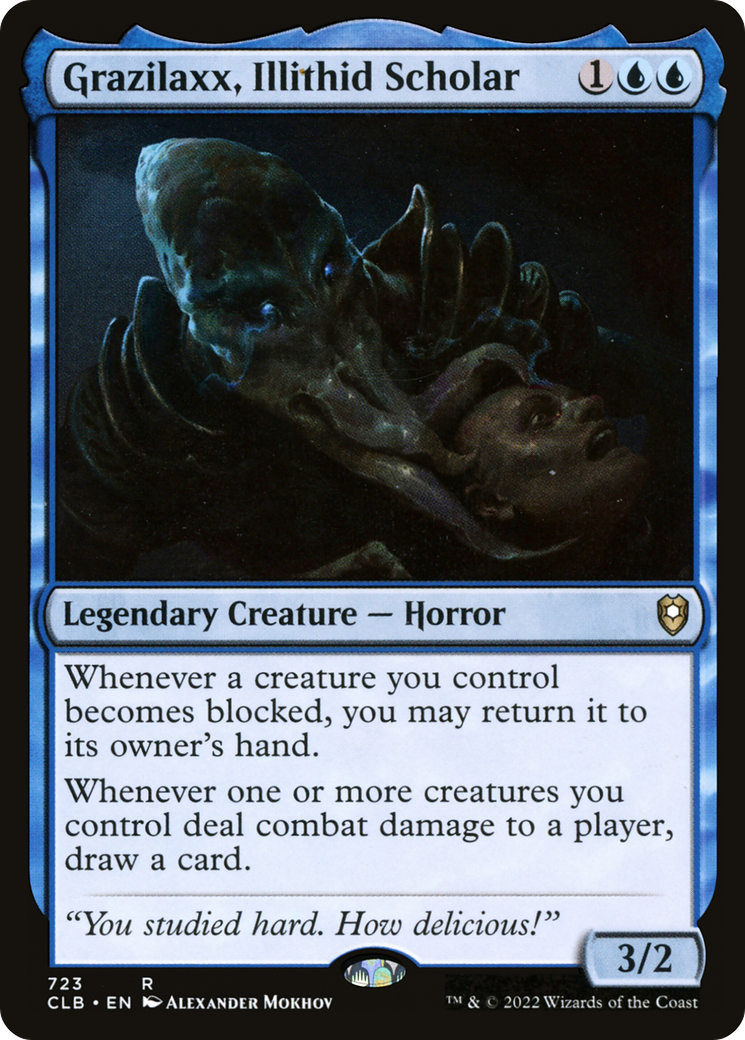Grazilaxx, Illithid Scholar (CLB) 723