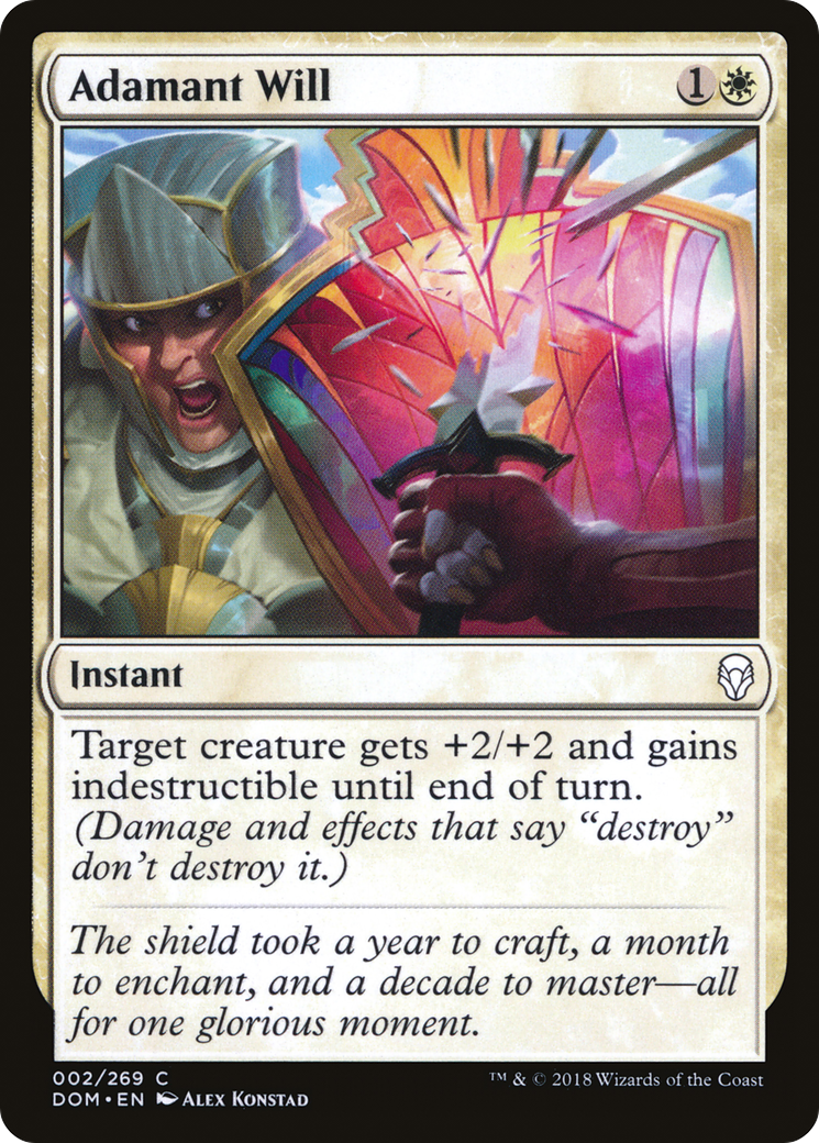 Adamant Will (DOM) 2 - WZRD TCG
