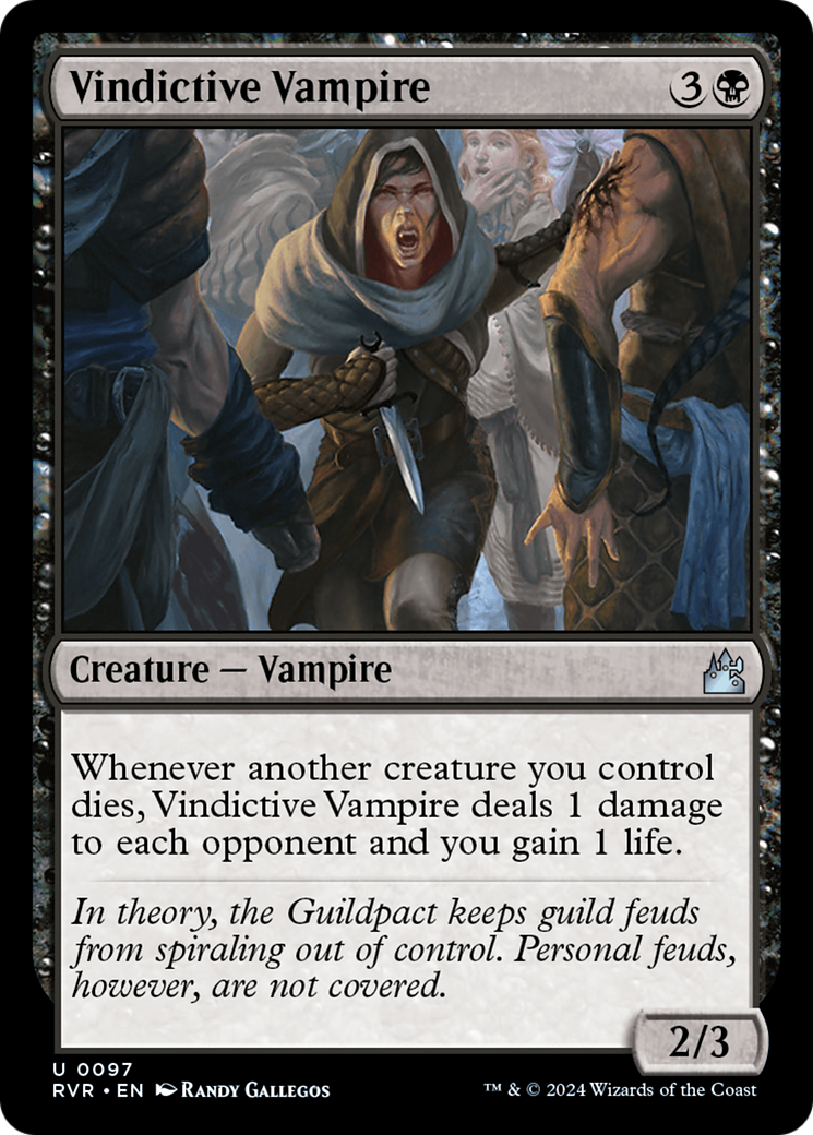 Vindictive Vampire (RVR) 97 - WZRD TCG