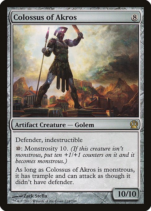 Colossus of Akros front