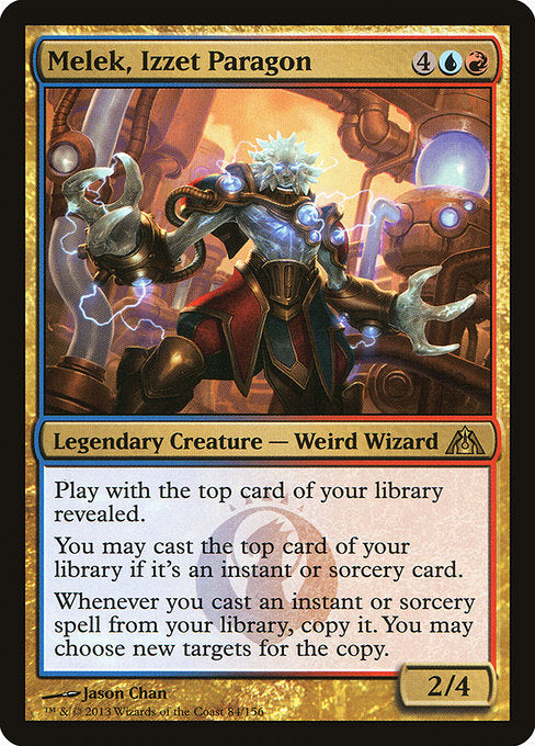 Melek, Izzet Paragon front