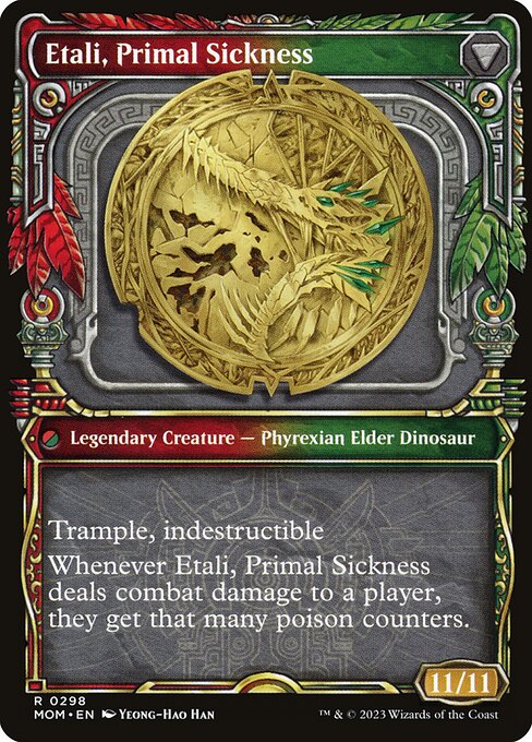 Etali, Primal Conqueror // Etali, Primal Sickness (Back)