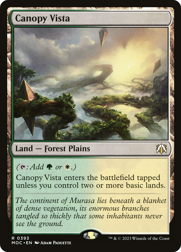 Canopy Vista (MOC) 393 - WZRD TCG