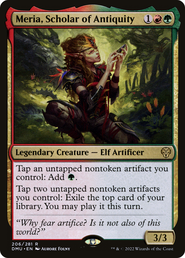 Meria, Scholar of Antiquity (DMU) 206