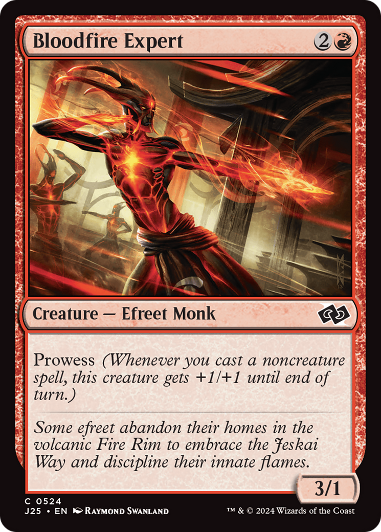 Bloodfire Expert (J25) 524 - WZRD TCG