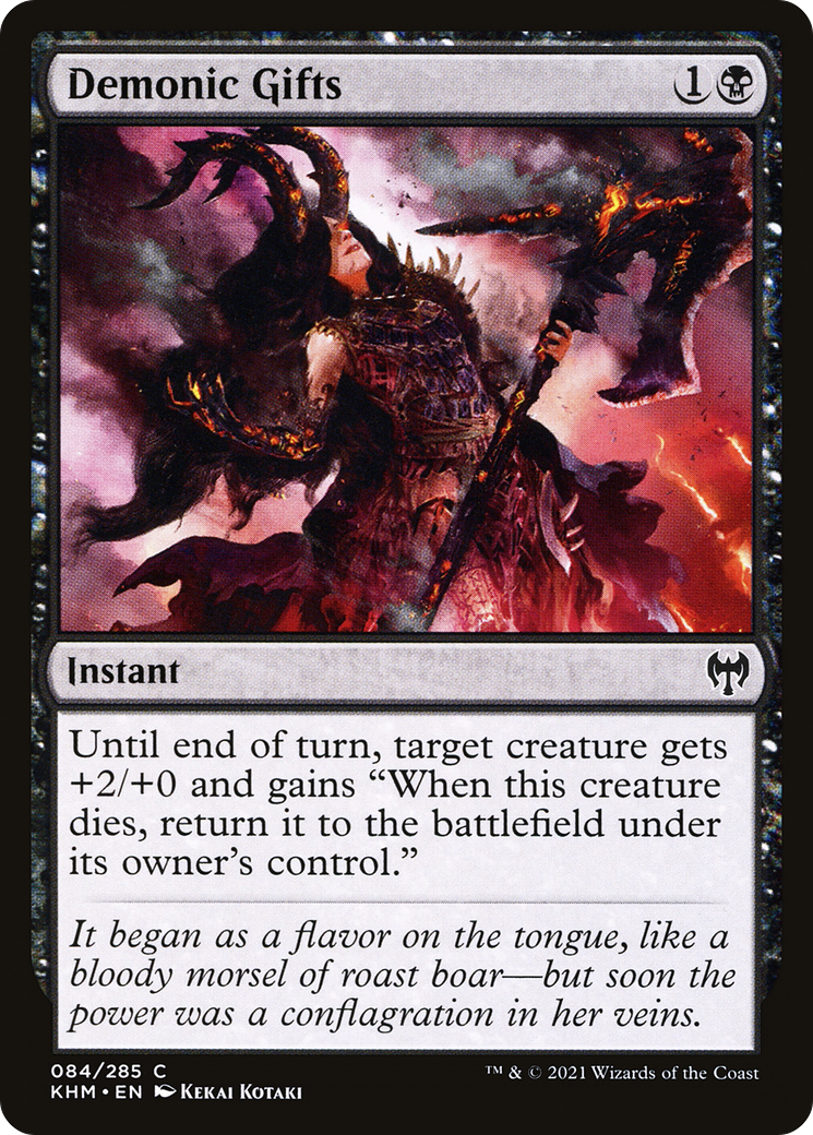 Demonic Gifts (KHM) 84 - WZRD TCG