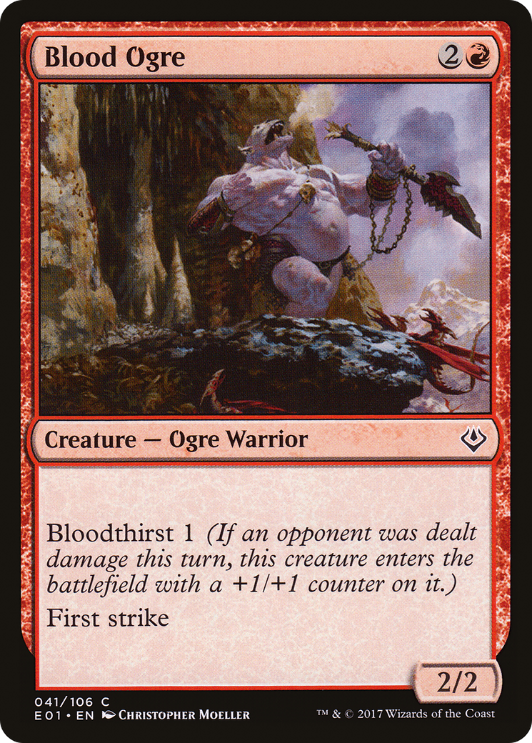 Blood Ogre (E01) 41 - WZRD TCG
