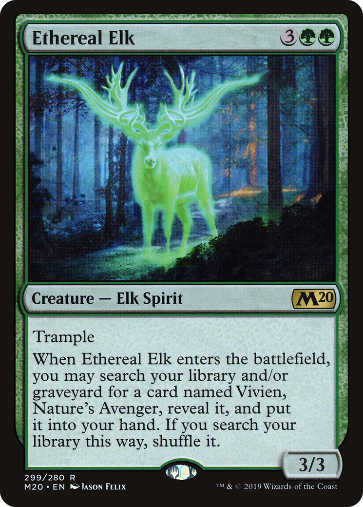 Ethereal Elk (M20) 299 - WZRD TCG