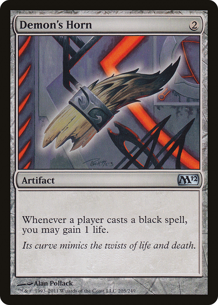 Demon's Horn (M12) 205 - WZRD TCG