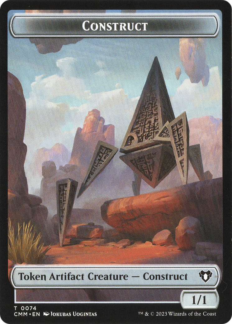 Construct // Thopter Token (TCMM) 74 - WZRD TCG