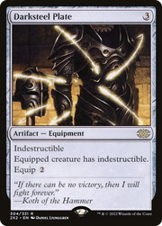 Darksteel Plate (2X2) 304