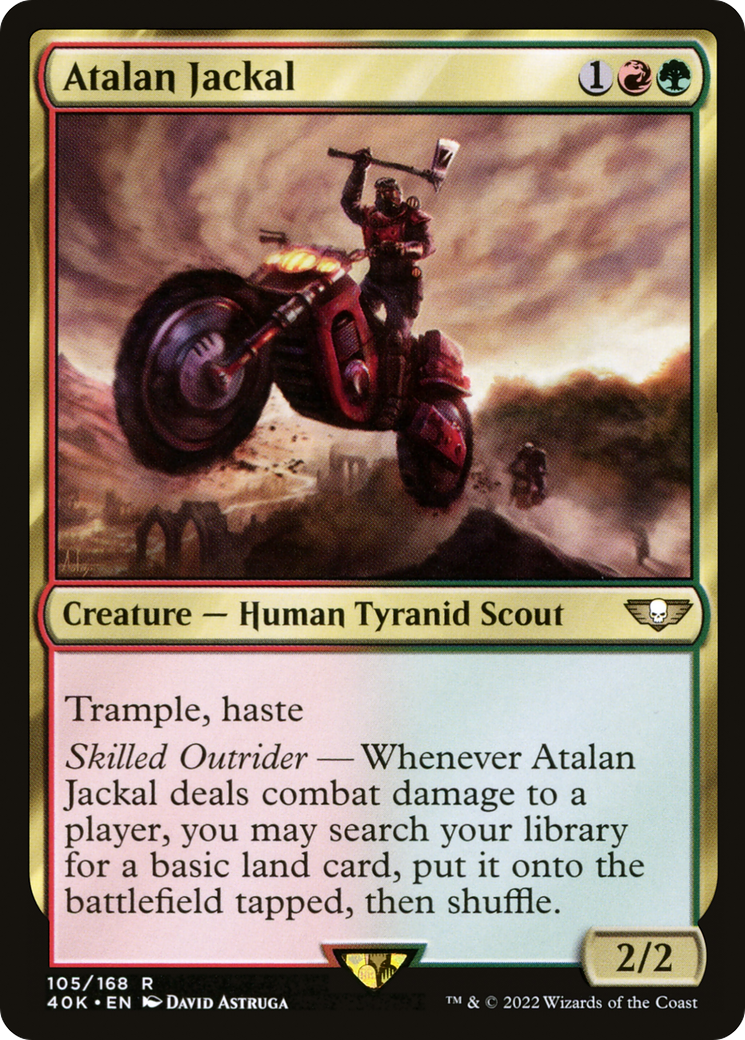 Atalan Jackal (40K) 105 - WZRD TCG