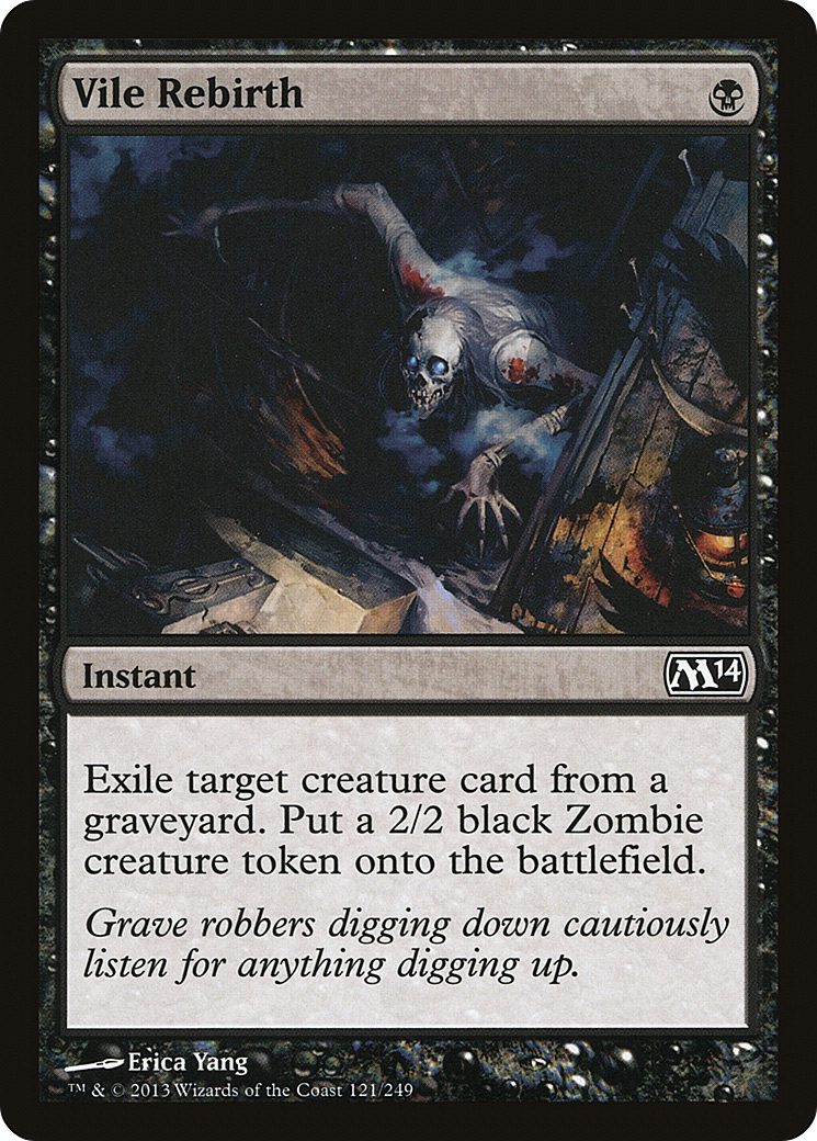 Vile Rebirth (M14) 121 - WZRD TCG