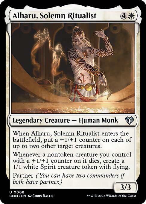 Alharu, Solemn Ritualist front