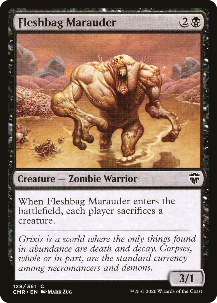 Fleshbag Marauder (CMR) 128 - WZRD TCG