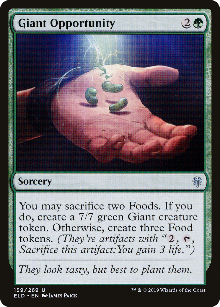 Giant Opportunity (ELD) 159 - WZRD TCG