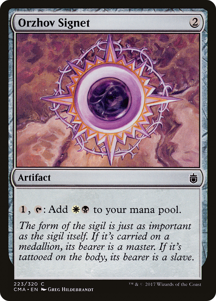 Orzhov Signet (CMA) 223