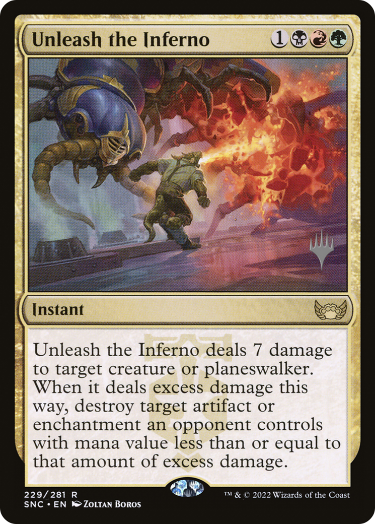 Unleash the Inferno (PSNC) 229p - WZRD TCG