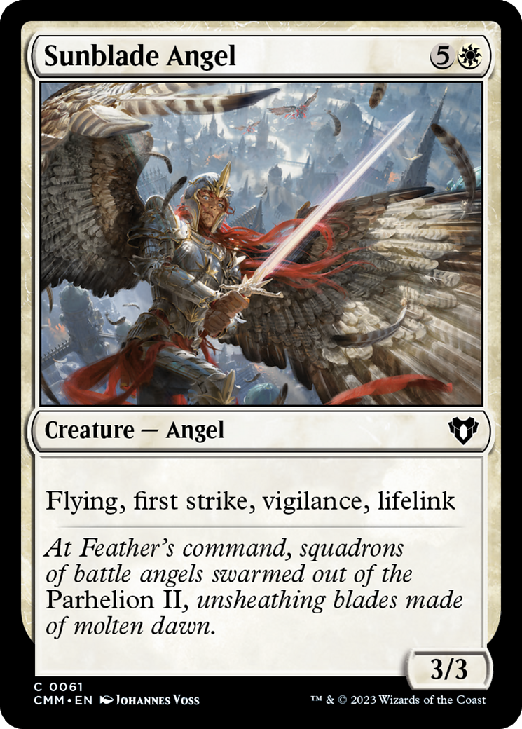 Sunblade Angel (CMM) 61 - WZRD TCG