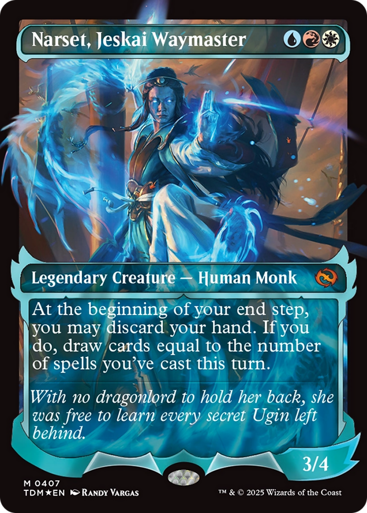 Narset, Jeskai Waymaster (TDM) 407 - WZRD TCG