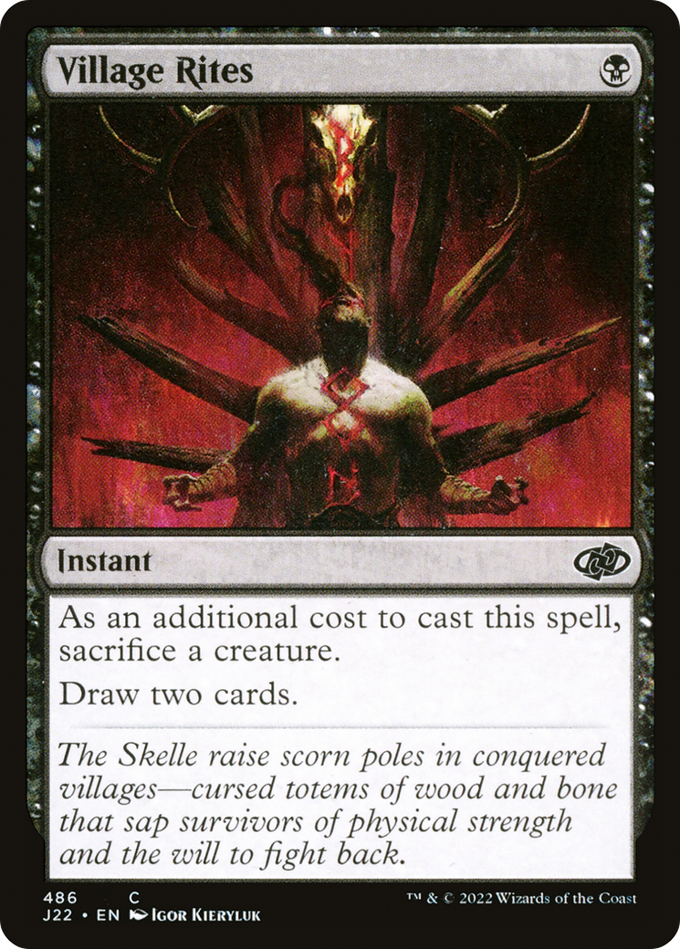Village Rites (J22) 486 - WZRD TCG