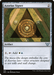 Azorius Signet (NEC) 145 - WZRD TCG