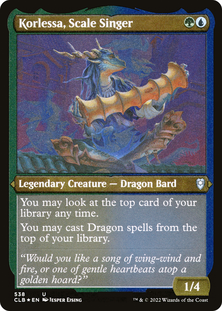 Korlessa, Scale Singer (CLB) 538