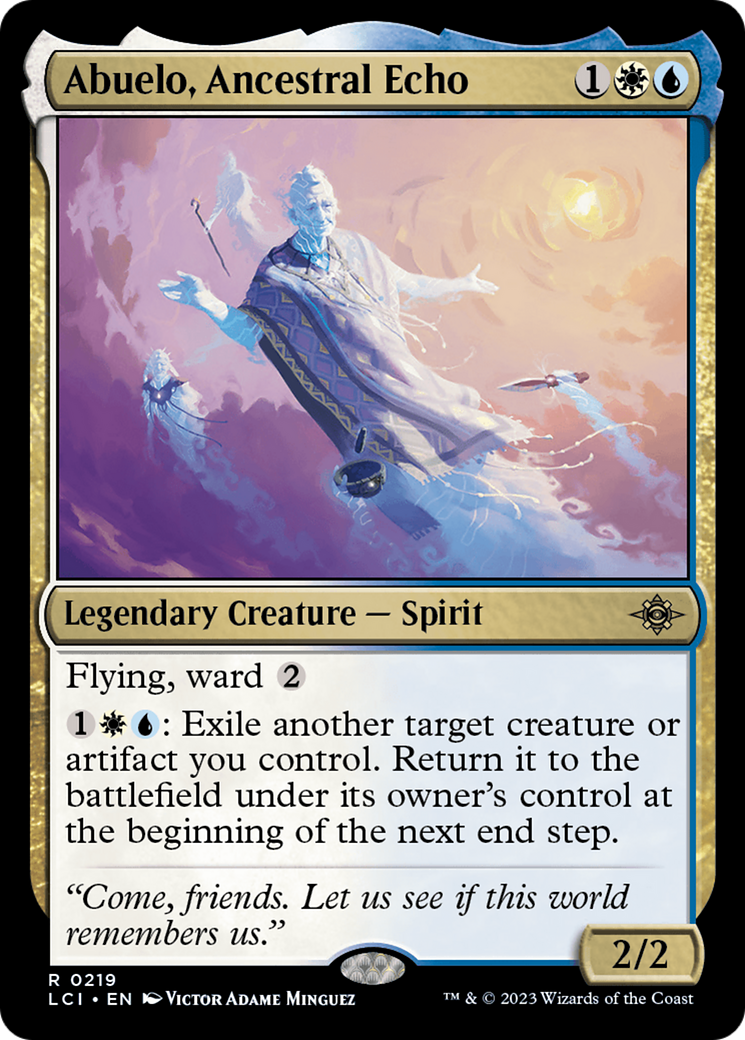 Abuelo, Ancestral Echo (LCI) 219 - WZRD TCG