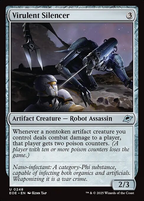 Virulent Silencer front
