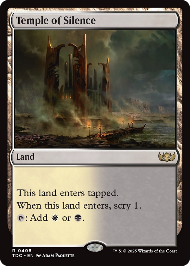 Temple of Silence (TDC) 406 - WZRD TCG