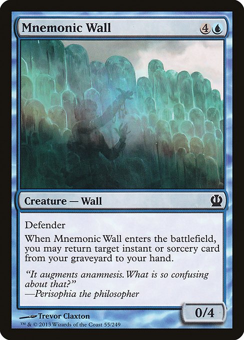 Mnemonic Wall front