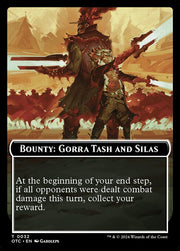 Bounty: Gorra Tash and Silas // Wanted! front