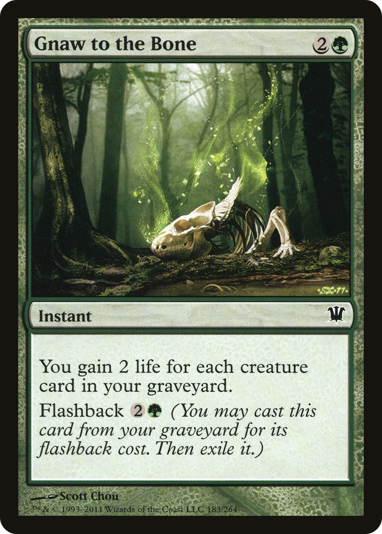 Gnaw to the Bone (ISD) 183 - WZRD TCG