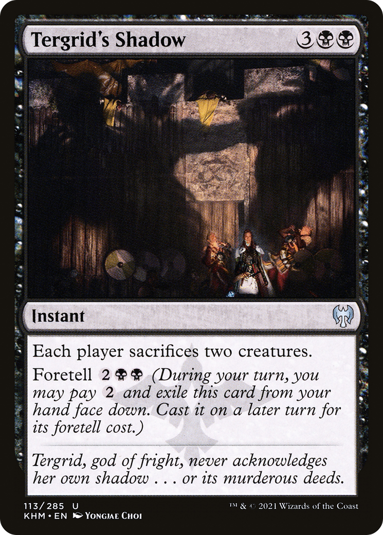 Tergrid's Shadow (KHM) 113 - WZRD TCG