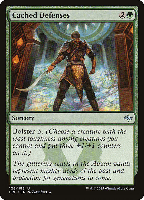 Cached Defenses front