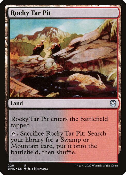 Rocky Tar Pit front