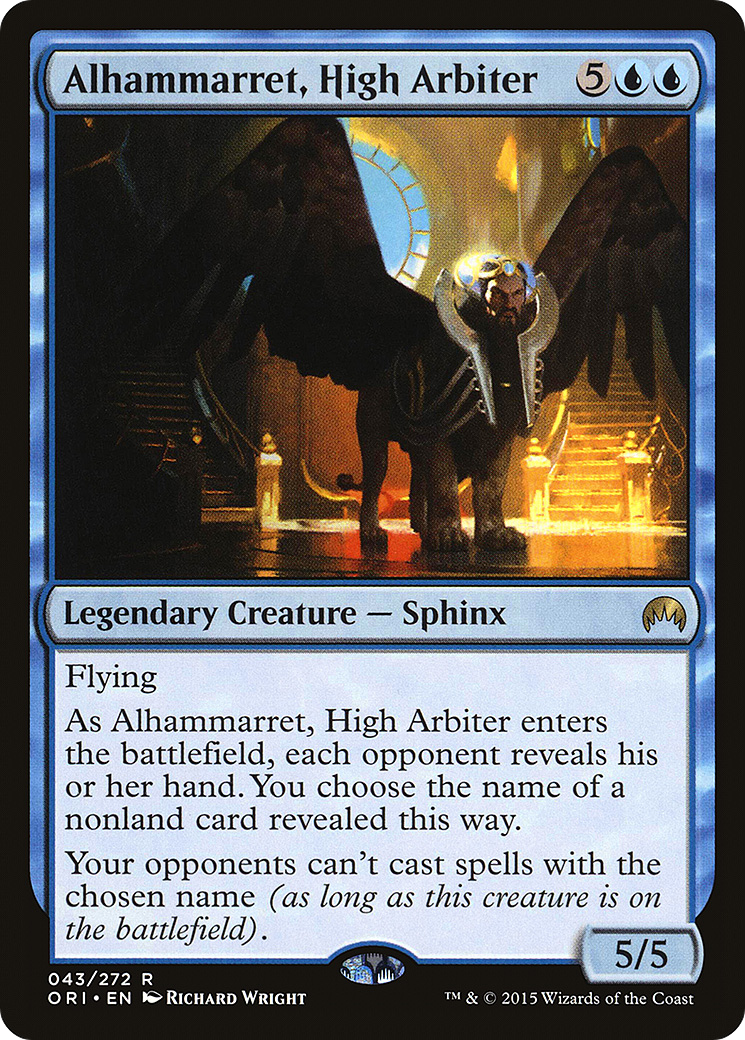 Alhammarret, High Arbiter (ORI) 43 - WZRD TCG
