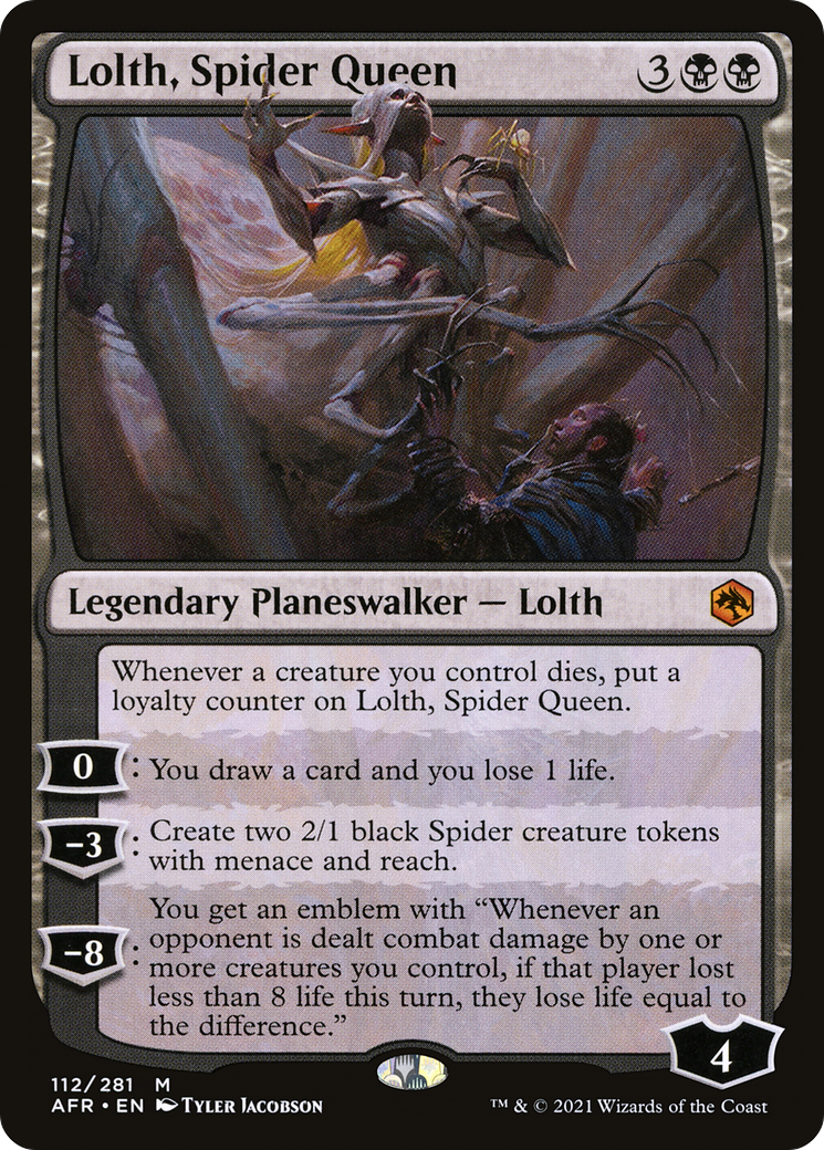 Lolth, Spider Queen (AFR) 112