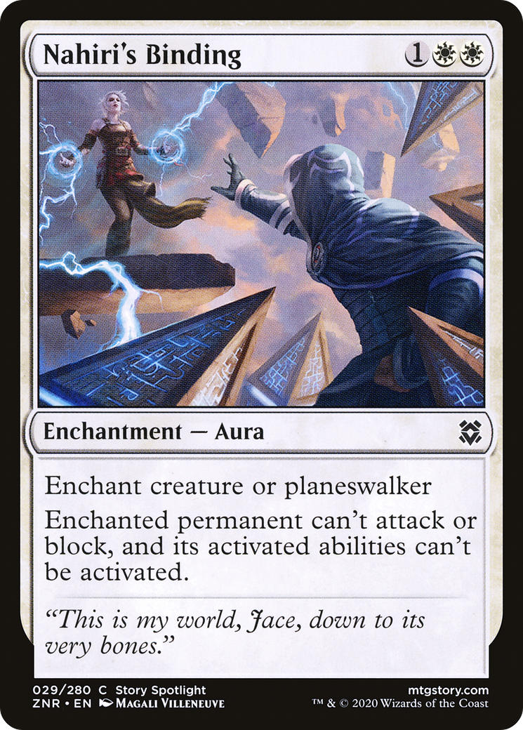 Nahiri's Binding (ZNR) 29