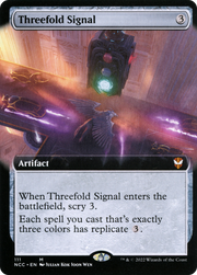 Threefold Signal (NCC) 111