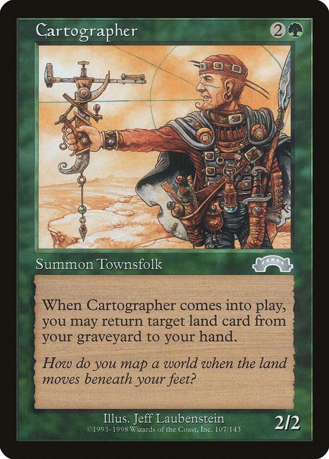 Cartographer, EXO, 107, NM