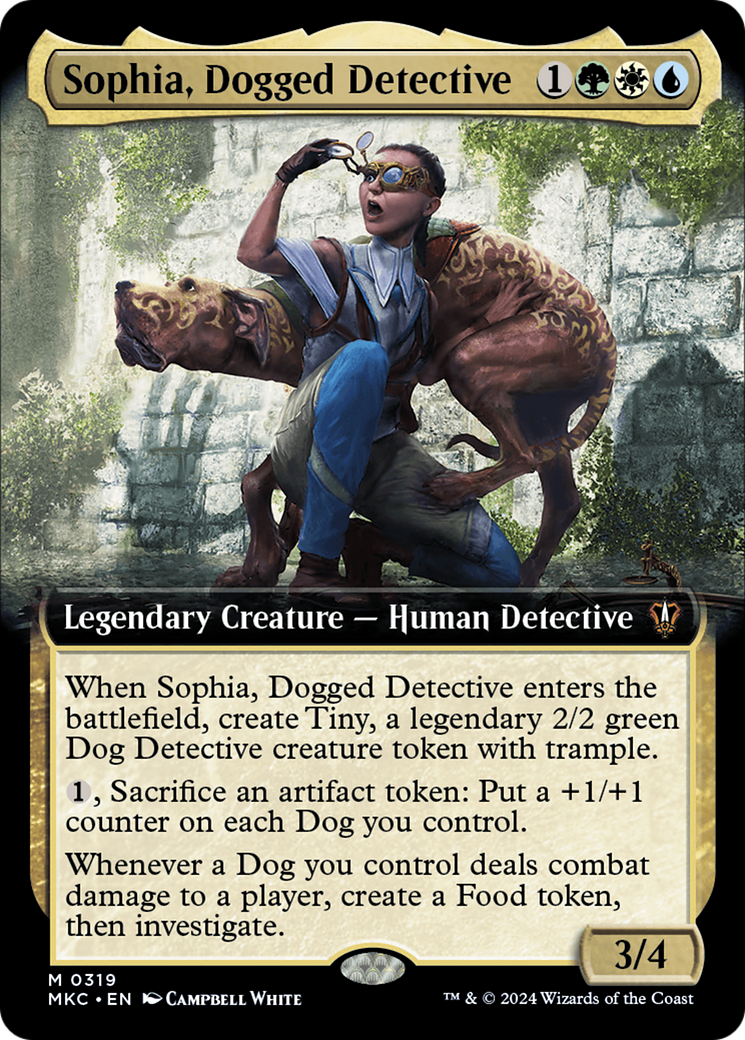 Sophia, Dogged Detective (MKC) 319 - WZRD TCG