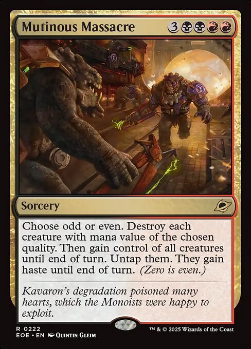 Mutinous Massacre front