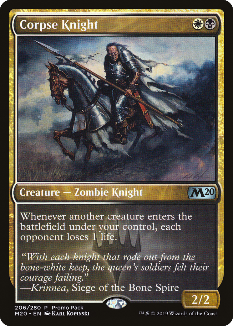 Corpse Knight (PM20) 206 - WZRD TCG