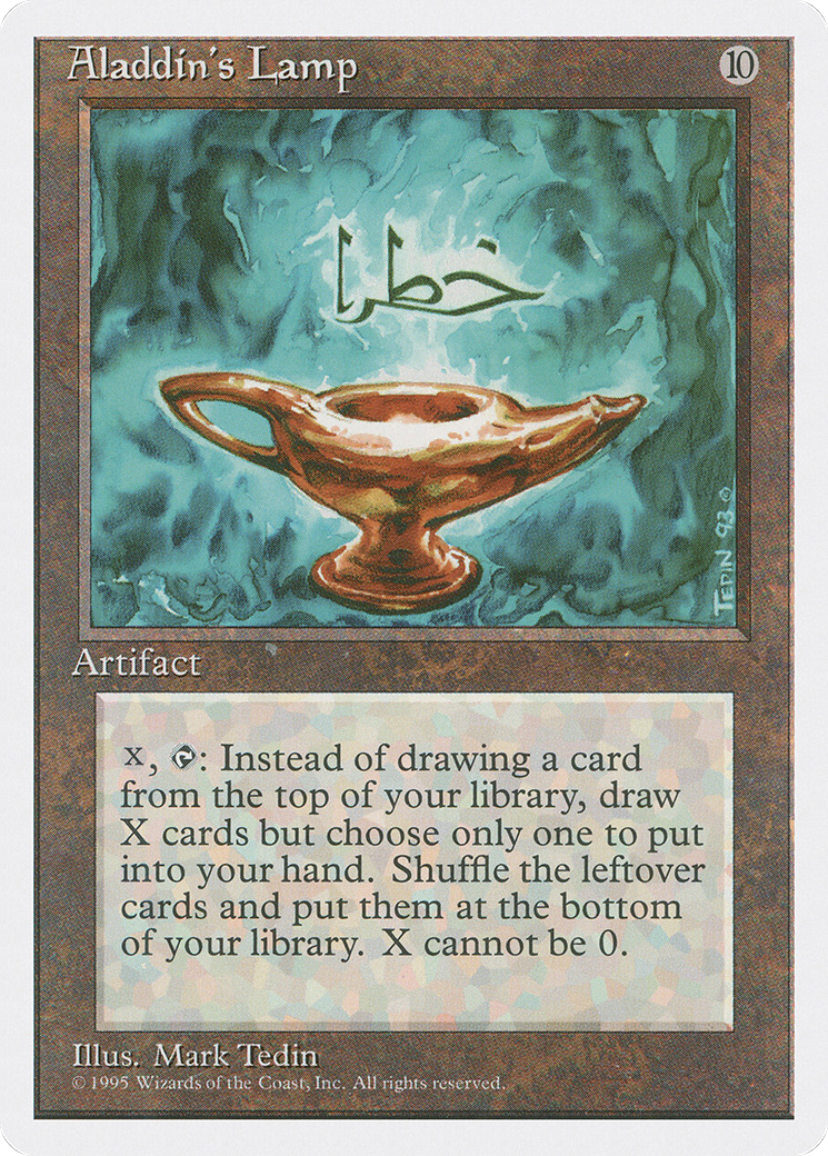 Aladdin's Lamp (4ED) 291