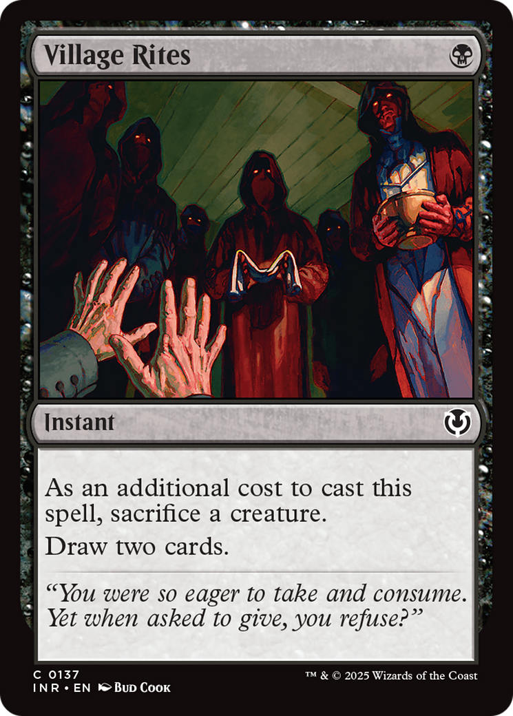 Village Rites (INR) 137 - WZRD TCG