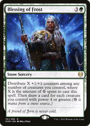 Blessing of Frost (KHM) 161 - WZRD TCG