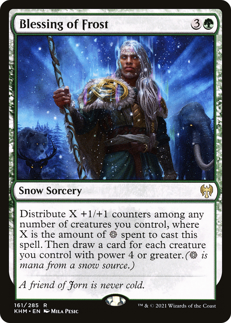 Blessing of Frost (KHM) 161 - WZRD TCG