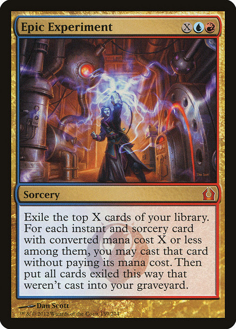Epic Experiment front